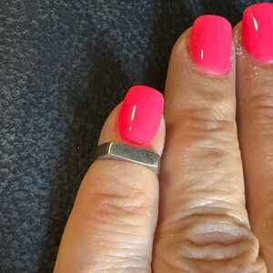 Sterling silver Babt ring,